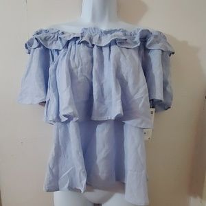 Zara Off Shoulder  Top L